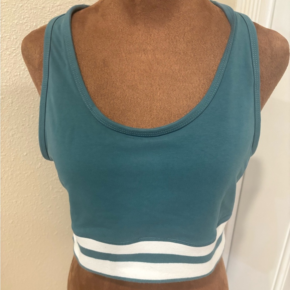 Juicy Couture Sport Gray Top with Pink Logo
